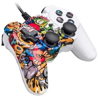 PS3 - Wired Controller Street II #Limited Edition [Bigben] sehr guter Zustand