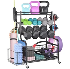 Rack Dumbbell Weight Stand Storage Gym Home Tier Holder Dumbbells Fitness Racks