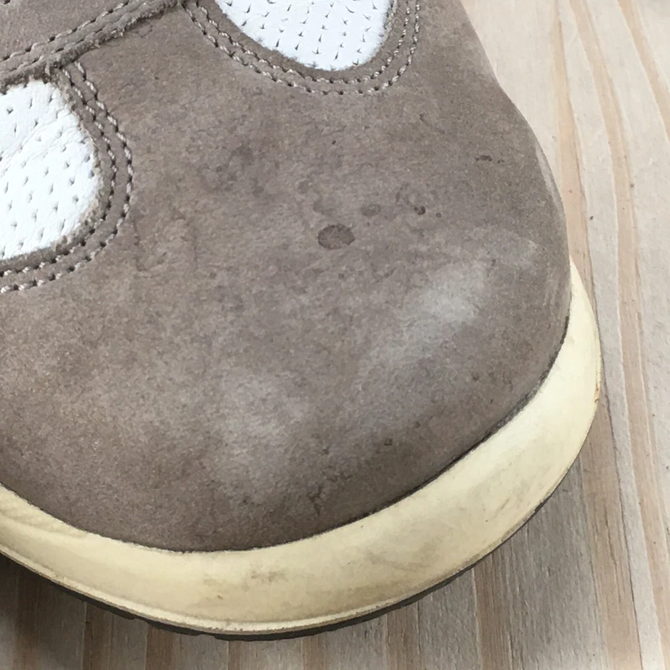 Zapatos Mephisto Mujer 9.5 Niro Gancho Y Lazo Mary Jane Pisos Marrón Beige Cuero Foto 4 de 4