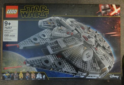 the rise of skywalker millennium falcon 75257