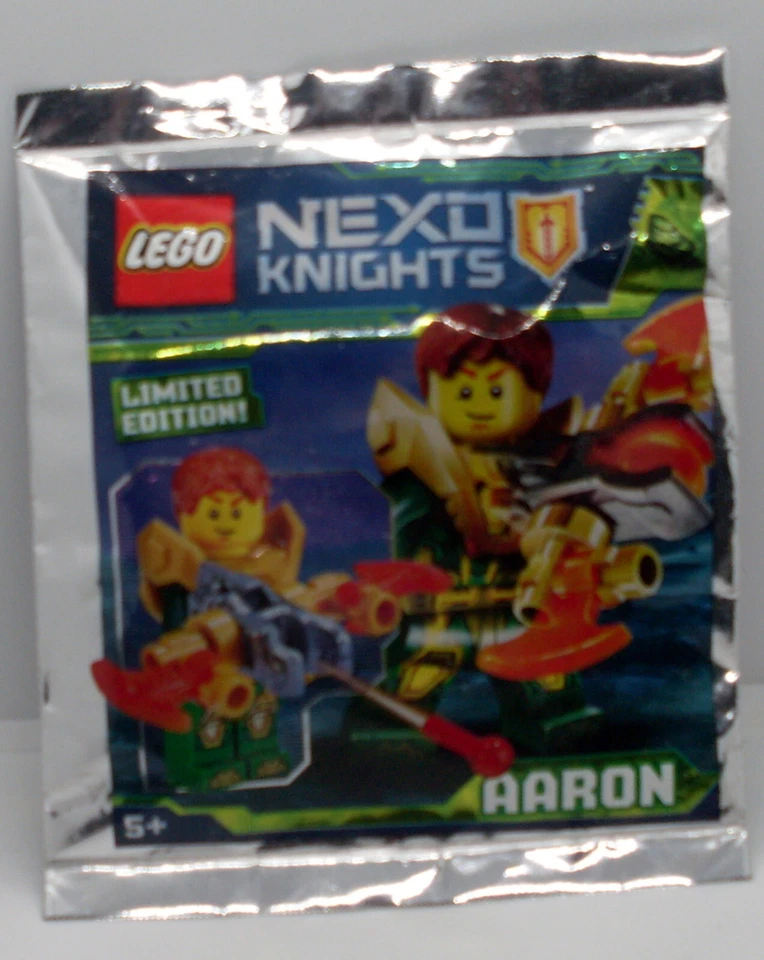 Lego Ritter Nexo Knights Set - 271825 Aaron ( foil pack Polybag Limited E. ) Neu - Bild 1 von 1