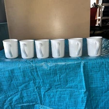 Philippe Richard/ 20 oz coffee mugs/ set of 6/ fruit