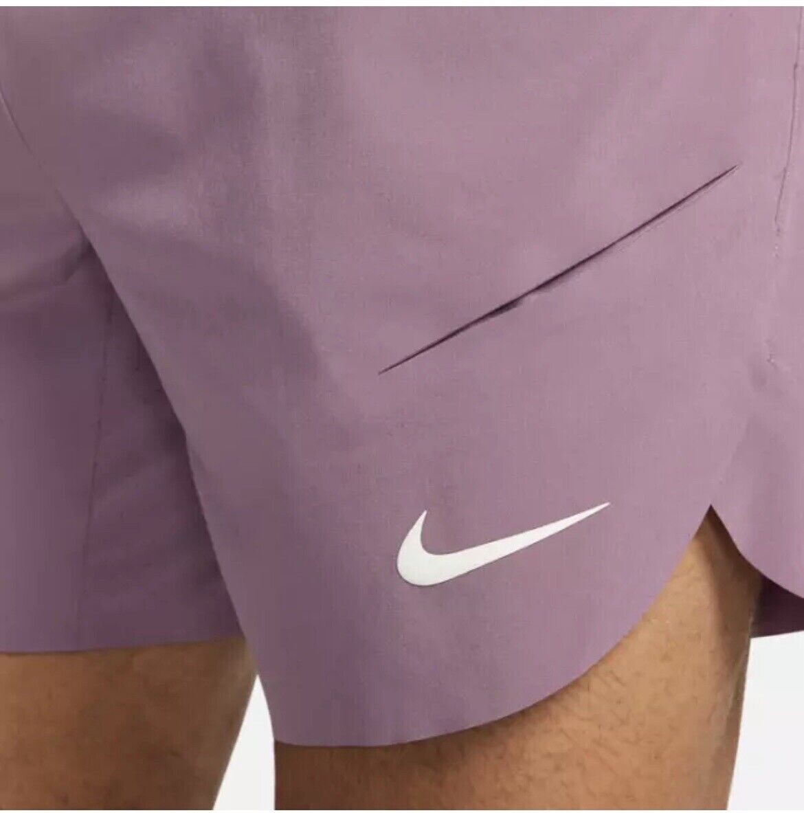 Nike Mens Sz XXL Court Dri-Fit ADV Rafa Nadal 7” Violet Tennis