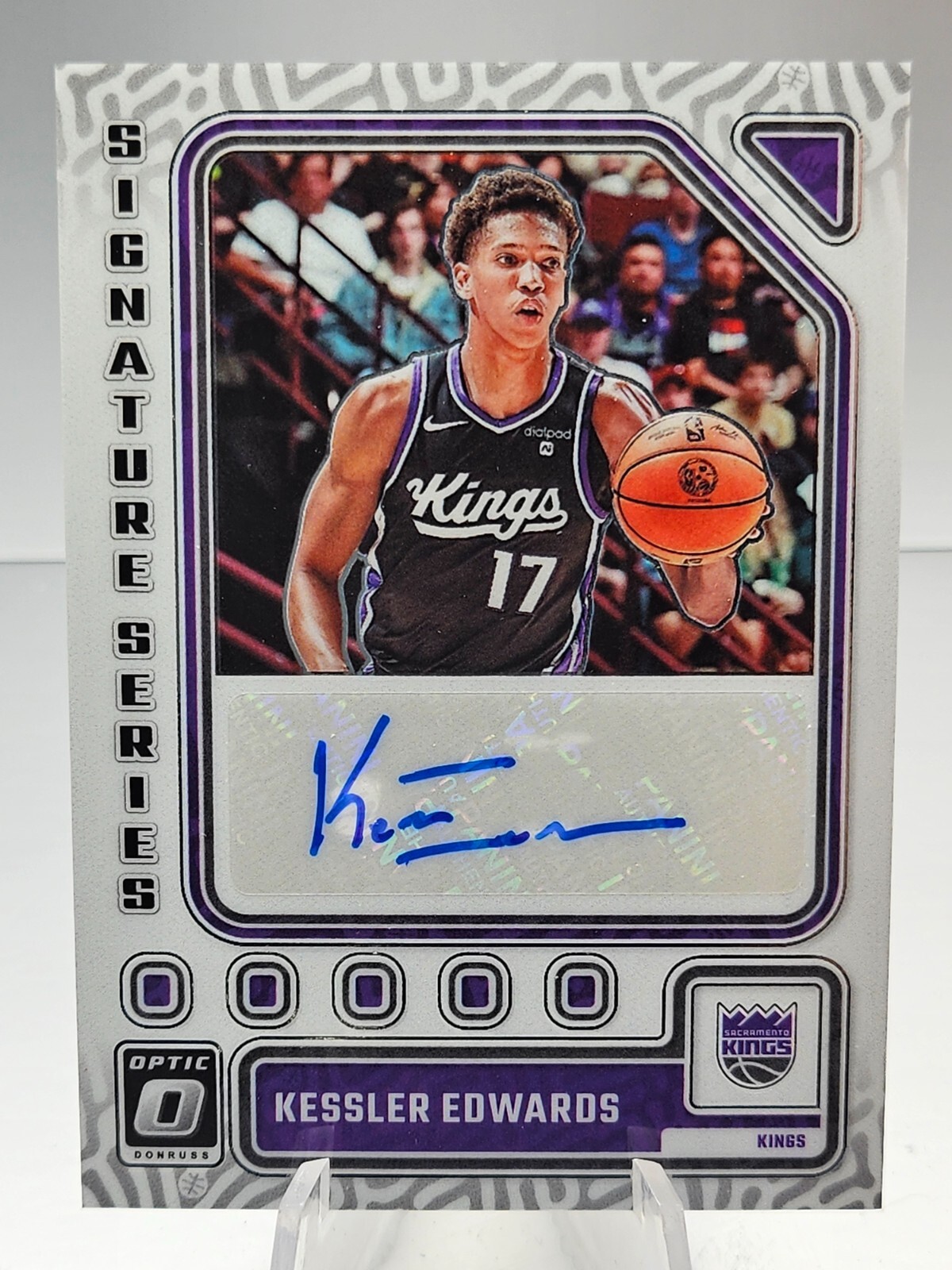 2023-24 Donruss Optic Signature Series Kessler Edwards Auto #SS-KLR