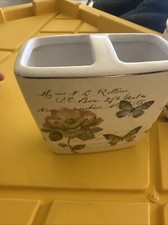 Avanti Linens Butterfly Toothbrush Holder