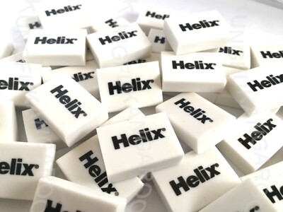 Helix weich weiß klein Bleistift Radierer Gummi Schule Kunst Zeichnen Mathe Büro
