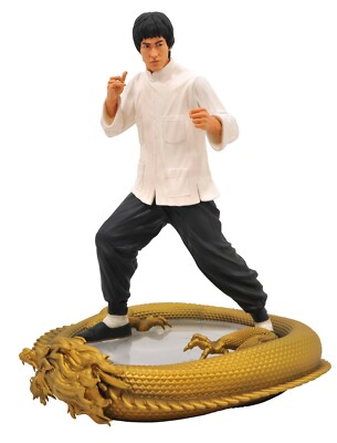 BRUCE LEE PREMIER COLLECTION 80TH ANNIVERSARY STATUE NEW U.S.