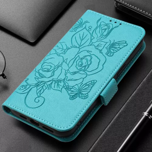 Luxury Leather Rose Wallet Cover Case for A55 A51 A73 M53 A54 A53 A52 A70 A50 - Picture 11 of 17