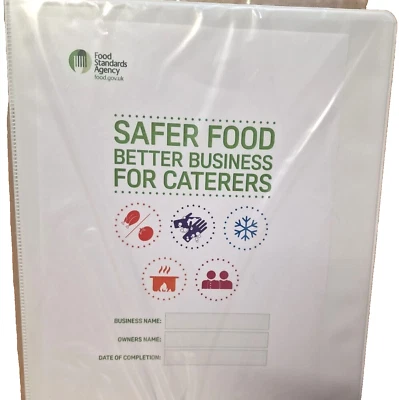 IPROGLOBAL Safer Food Better Business Caterers Pack 2025 + Free 24 Month Diary - Fully Pack