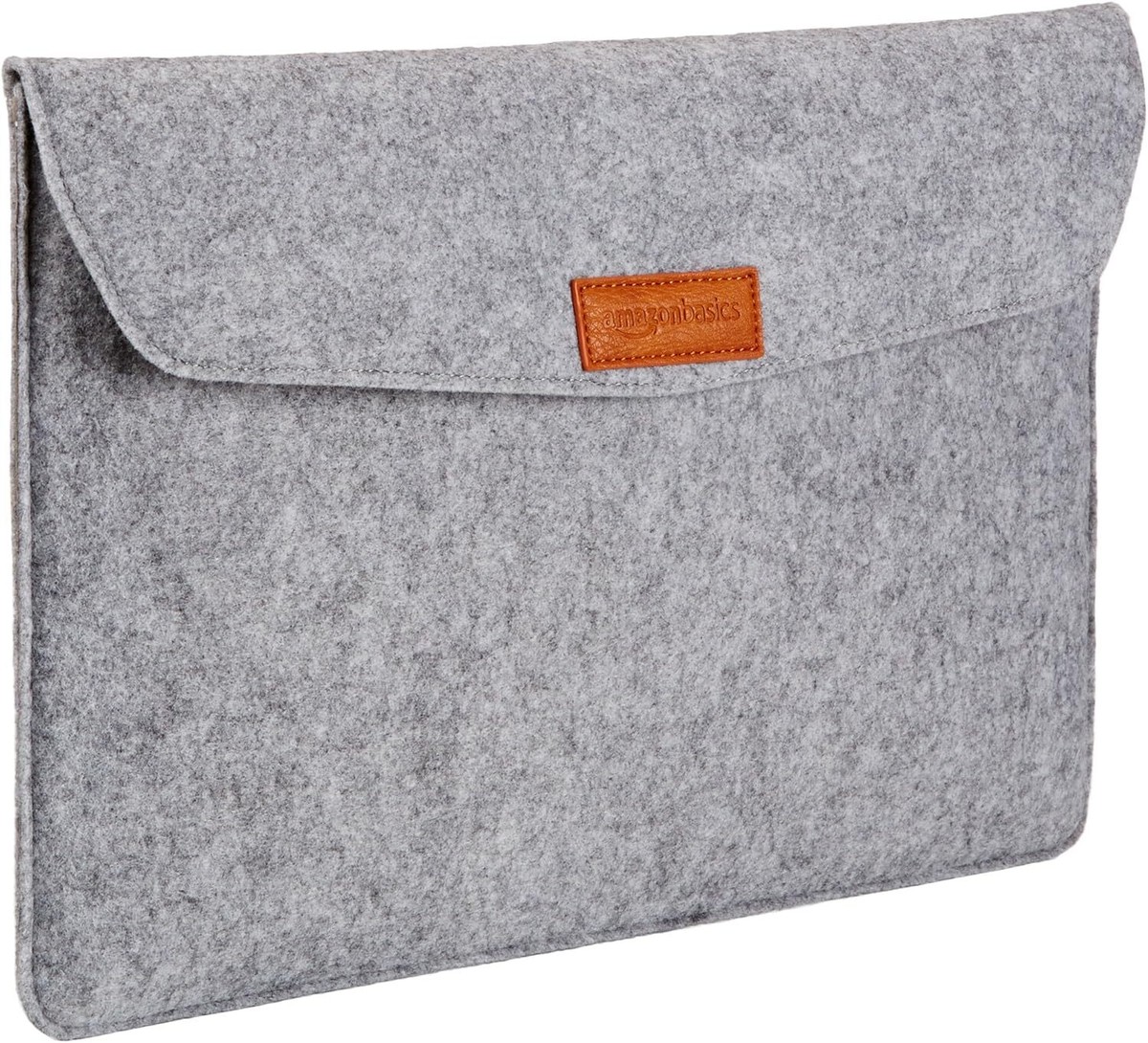 Amazon Basics Inch Laptop Sleeve Case Light Grey Felt UK