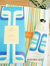 CRABTREE EVELYN WHITE CARDAMOM HAND THERAPY CREAM NEW in BOX DECOR TUBE 3.3oz