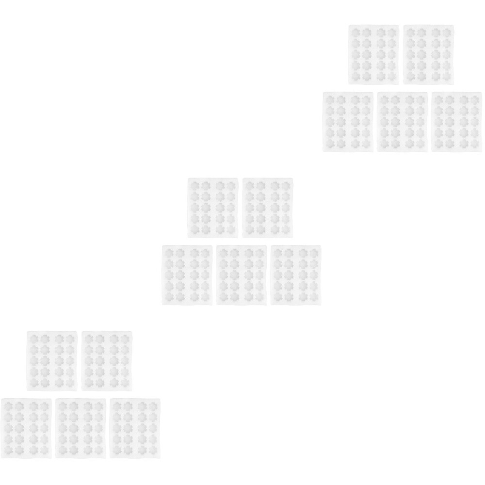 15 Pcs Fiber Egg Flats Pearl Wool Eggs Tray Eggs Dispenser Tray eBay