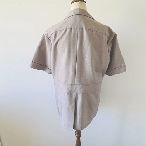 Vintage Safari Suit Set 70's Pants & Top Size 5 Long & Size 38 Jacket Costume - Picture 11 of 18