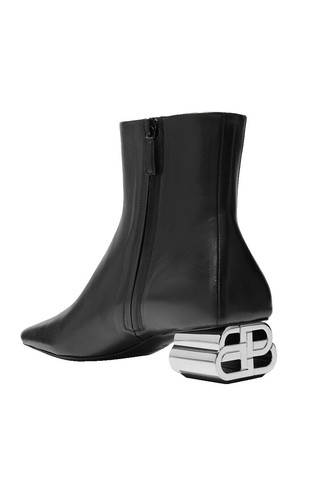 Balenciaga Boots Size 41 Beige 680660 Designer Leather Ankle Mens