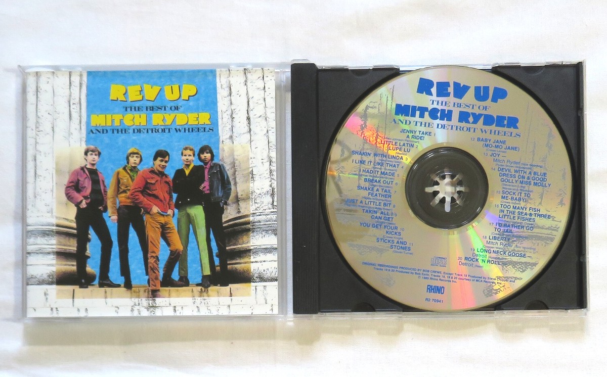 Mitch Ryder And The Detroit Wheels Rev Up Compact Disc CD