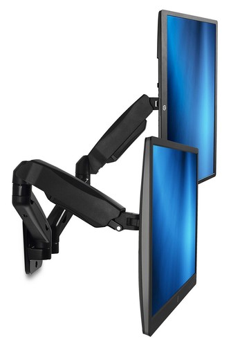 Mount-It! Dual Monitor Wall Mount Arms Fits 19"-27" Inch Screens - REFURBISHED - 第 9/10 張圖片