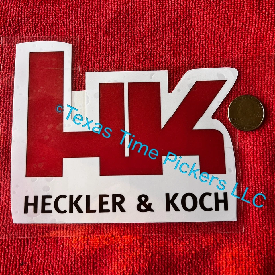 🔥HK Heckler & Koch Vinyl 6” Sticker Decal VP9 SP5K HK45 MR762 MP5 Gun AR-15 - Image 3 of 3