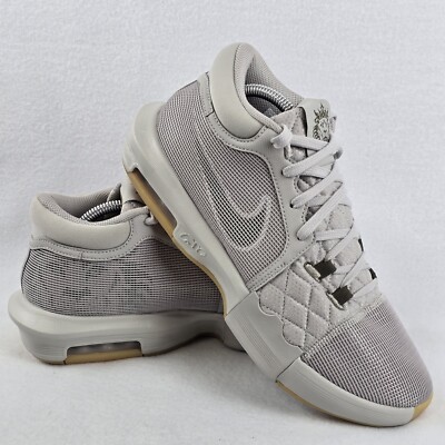 Nike LeBron Witness 8 Shoes Mens Size 9 Gray Basketball Court FB2239-003‎ NEW Nike Lebron Witness VIII 8 Basketball Shoes Mens 8.5 Grey Lt  main image 2