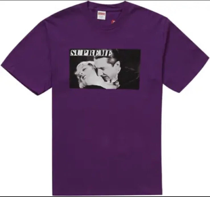 Tee shirt violet Supreme Bela Lugosi (grande taille) SS19 neuf jamais porté