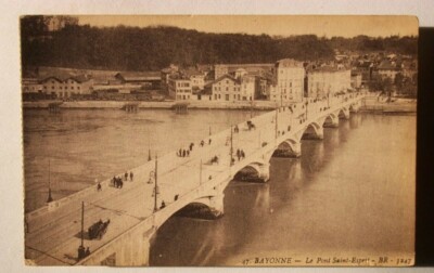 1910s Le Pont Saint-Esprit Bayonne France Pyrénées-Atlantiques Co Postcard