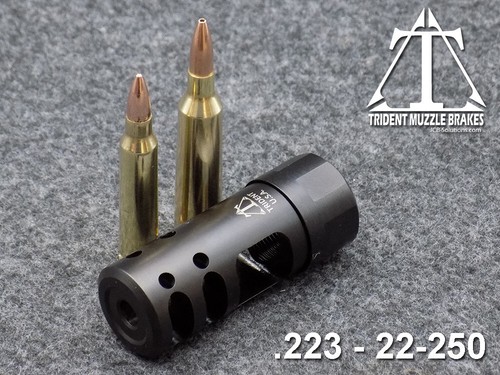 5/8x24 Self Timing 22 cal Muzzle brake Made in the U.S.A. - Picture 2 of 6