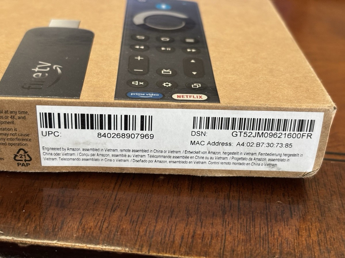 Amazon Fire TV Stick 4K Max (2nd Generation) Media Streamer with