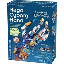 Kosmos Mega Cyborg Hand STEM Experiment Kit: Science Project For Grades 3-8
