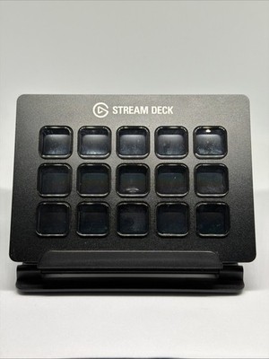 Elgato Stream Deck Live Content Creation Controller - Black, 15 Keys