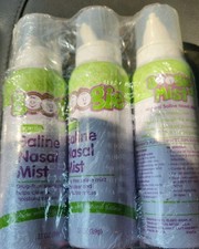 Lot of 3 x Boogie Wipes 87547970 Unscented Saline Nasal Spray - 3.1 fl oz