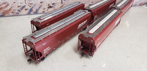 HO SCALE INTERMOUNTAIN BNSF NEW IMAGE TRINITY 3 BAY HOPPER LOT OF (5) 🔥🔥🔥🔥🔥 - Picture 11 of 12