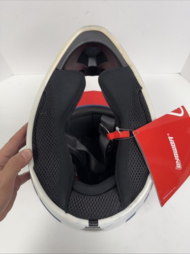 Answer AR1 V2 Bold Helmet Red/White/Blue Small - Picture 7 of 9