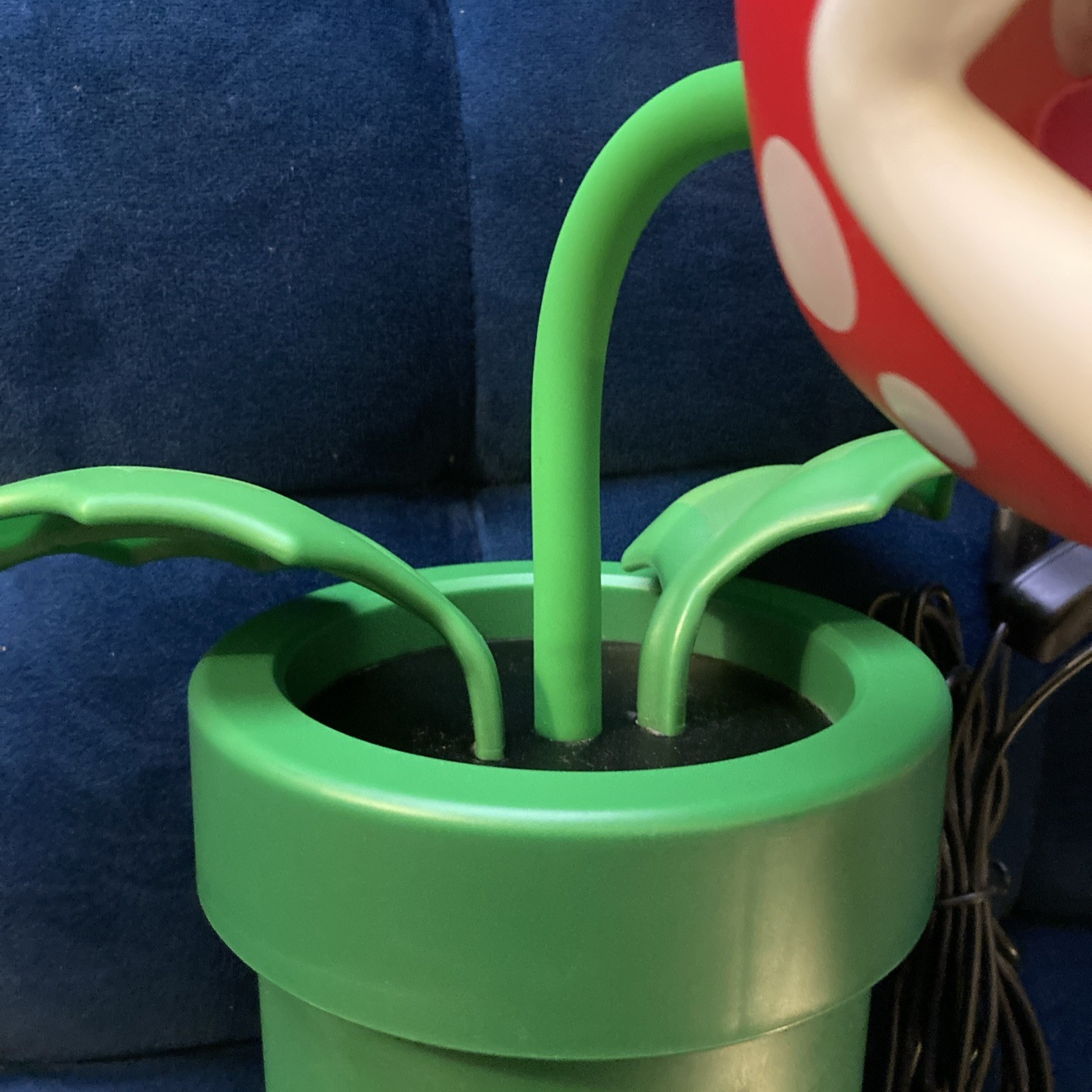 Super Mario Bros. 13” Piranha Plant Poseable Desk Lamp Light Nintendo