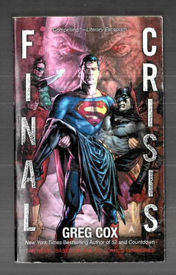FINAL CRISIS By Greg Cox (2010, Paperback)