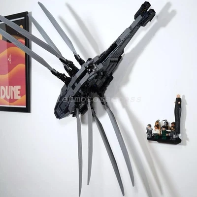 Wall Mount Display for the Lego 10327 Dune Atreides Ornithopter Royal Flush