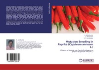 G. Ashokkumar (U. A.) | Mutation Breeding In Paprika (Capsicum Annuum L.) | Buch