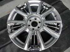 Chevrolet GMC Silver & Chrome Inserts Sierra PU 20" Wheel GM Used 14046 #1