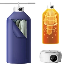 Portable Electric Clothes Dryer Warm Air Drying Machine with Adjustable Timer