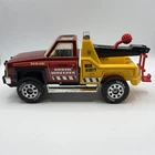 1983 Tonka Rovin’ Wrecker Tow Truck 51071 Metalic Sparkle Red Working Tow Lever!