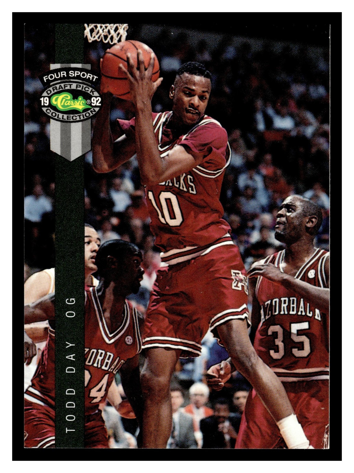 Todd Day #11 1992 Classic Four Sport