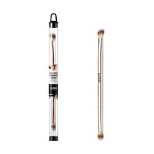 Professional Dual Ended Eyeshadow Brush Angled and Large for Precise Shaping