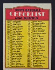 1972 Topps #103 Checklist 133-263