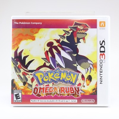 Pokémon Omega Ruby Version (3DS)  CIB - Authentic Acceptable Condition