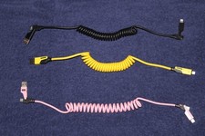 4-in-1 Fast Charging Coiled Cable USB-C Charger 3.5FT