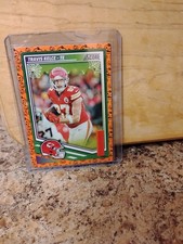 2025 Panini Score - A - Treat Travis Kelce Orange Pumpkins Card #232