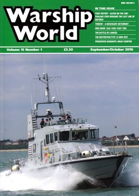 2ww1605/ Warship World   Volume 15 Number 1   Sep./Okt. 2016 - TOPP HEFT