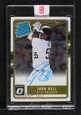 2017 Panini Donruss Optic Rated Rookies Signatures Josh Bell #RRS-JB Auto 03hd