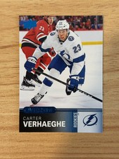 2019-20 Upper Deck Overtime Hockey Blue Carter Verhaeghe #172 Parallel SP TBL