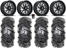 Fuel Triton Black 18" Wheels 32" Moto MTC Tires Polaris RZR XP 1000 / PRO XP