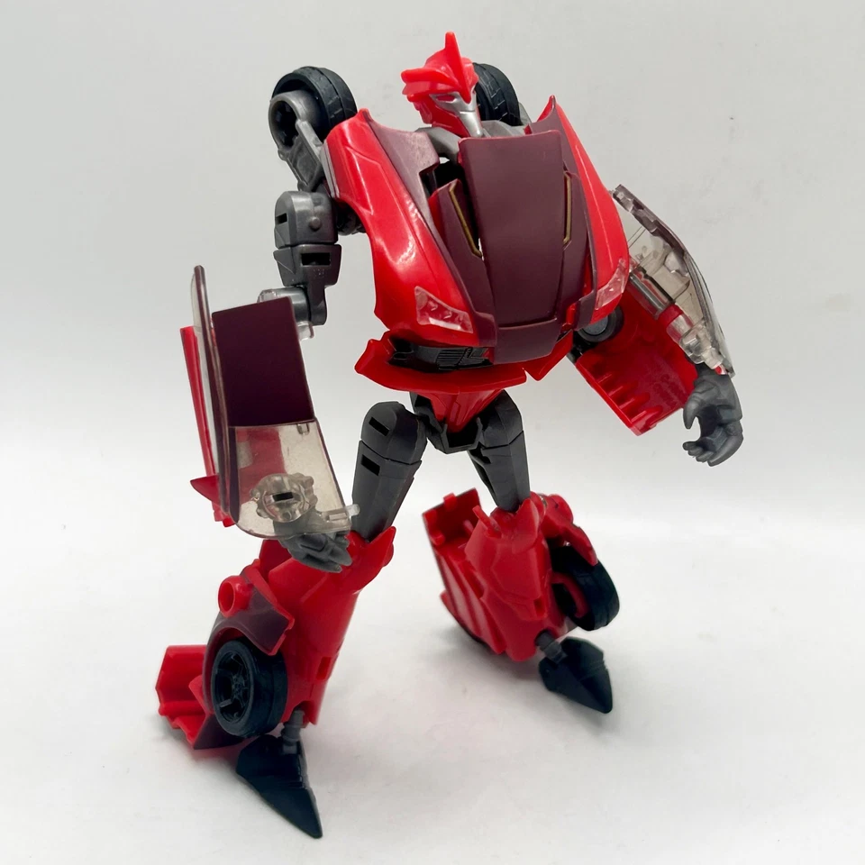 Transformers Prime Deluxe Knock Out Autobot Hasbro Partially Complete EUC - Image 2 of 4