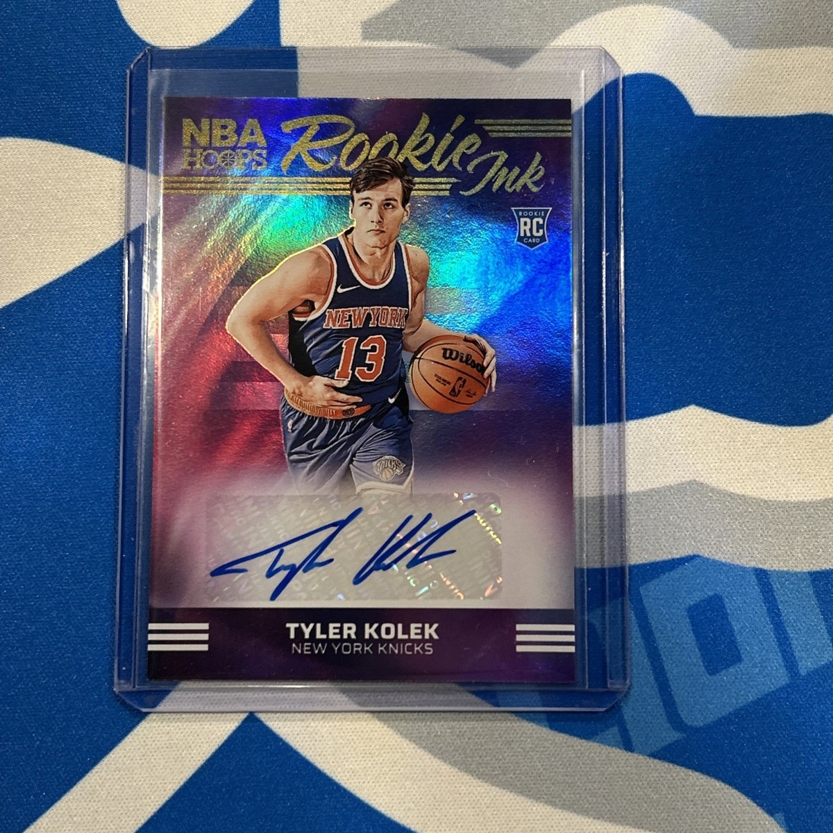 Tyler Kolek 2024-25 Panini NBA Hoops Auto Rookie Ink #RI-KOL